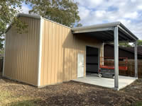 Some of our Garage/Shed Building Construction Projects