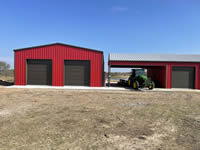 Some of our Garage/Shed Building Construction Projects
