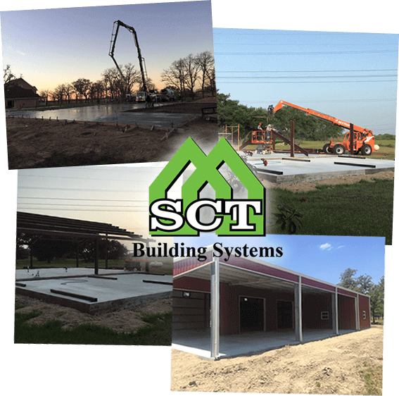 The process of a Metal building construction
